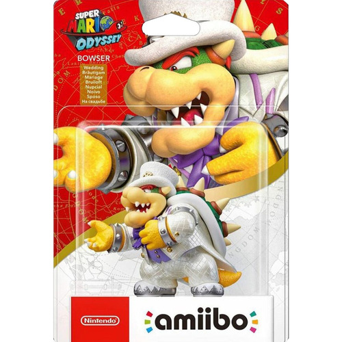 Nintendo Amiibo Bowser (wedding Outfit) S. Mario Odyssey