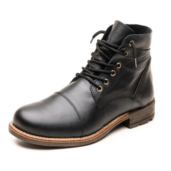 Borcego Bota Cuero Hombre- Renno Calzados- Tantor