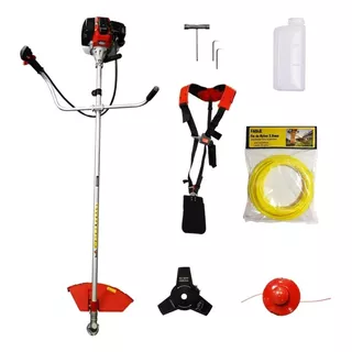 Roçadeira Gasolina Toyama Rt52l 2hp 52cc Kit Fio De Nylon