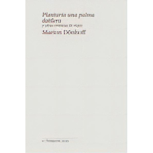 Plantaría Una Palma Datilera, De Dönhoff, Marion., Vol. 1. Editorial Temporal Casa Editora, Tapa Blanda, Edición 1 En Castellano, 2024