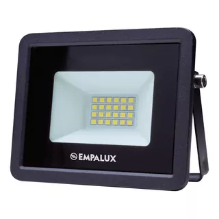 Empalux Refletor Led 30w 110v/220v Bivolt 5500k Resistente Água Ip66 Cor Da Carcaça Preto Cor Da Luz Branco-frio