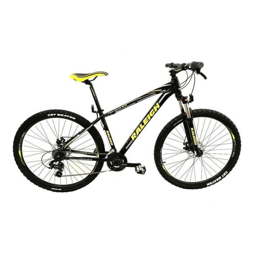 Bicicleta Mtb Raleigh Mojave 2.0 Rodad 29 Shimano ** Fas Color Negro/Amarillo Tamaño del cuadro 17