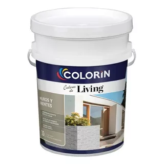 Colorin Living Pintura Látex Frentes Exterior Colores X20 Litros 