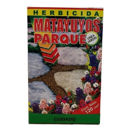 Herbicida Parque 120cc Mata Yuyos Maleza Glifosato 48%