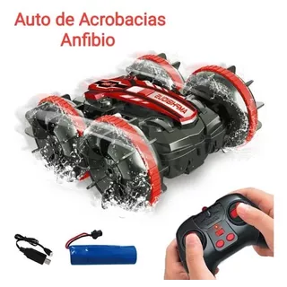 Stunt Car 360 Auto De Acrobacias Anfibio A Control Remoto