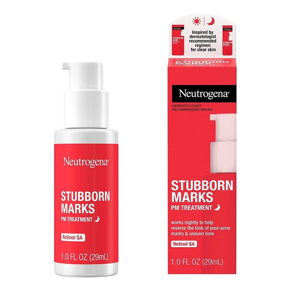 Neutrogena Stubborn Retinol S.a Acné P - mL  Momento de aplicación Noche Tipo de piel Normal