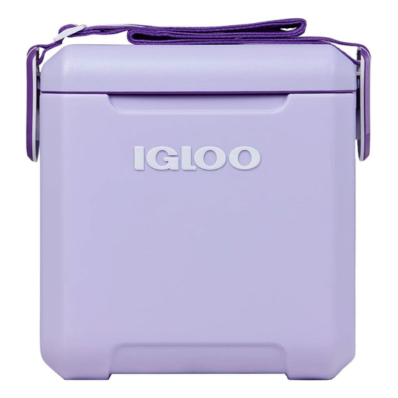 Hielera Igloo Ta Too Cooler 11 Qt 14 Lata Correa Ajustable P Color Lila