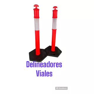 Delineadores Viales Con Cinta Reflectiva