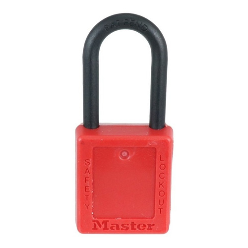 Candado Dieléctrico 38mm Rojo Master Lock 406red 20800120