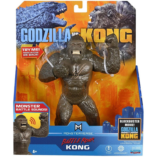 Muñeco Kong Battle Roar Con Sonido - Godzilla Vs Kong