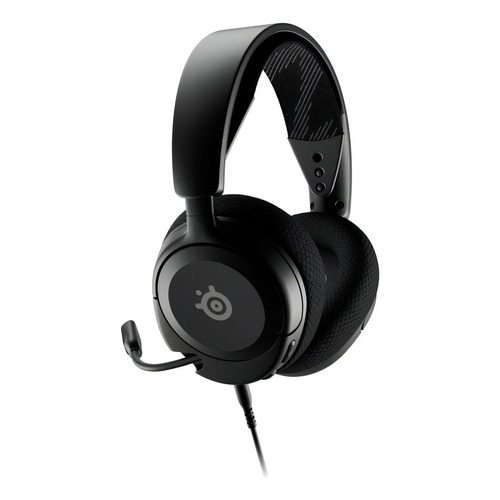 Audífonos Gamer Steelseries Arctis Nova 1 Black, 3.5mm Color Negro