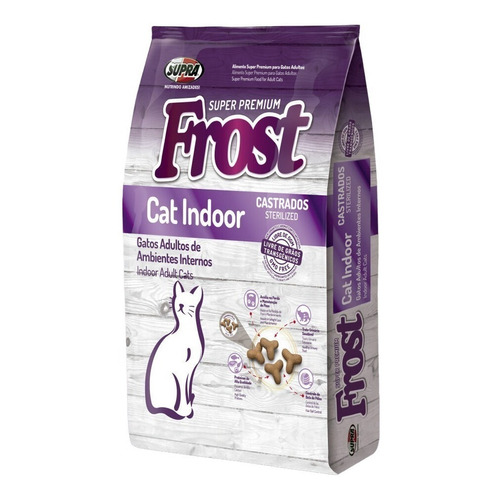 Alimento Frost Super Premium Cat Indoor para gato adulto sabor mix en bolsa de 10.1kg
