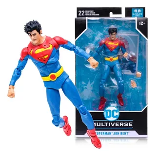 Figura De Acción Superman Jon Kent Bandai Dc Future State