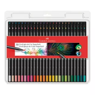 50 Colores Profesionales Lápices Super Soft  Faber Castell