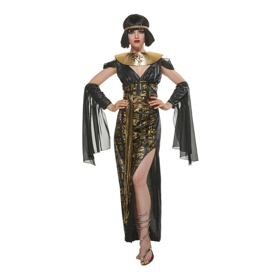 Disfraz De Reina Del Antiguo Egipto Para Mujer, Vestido De Cosplay De Faraón De Halloween Para Adultos