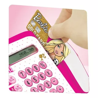Caixa Registradora Infantil Com Acessórios Barbie - Fun Cor Rosa