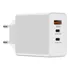 Cargador De Pared Usb Pd Triple 2 Usb Tipo C 20w Carga Rapid
