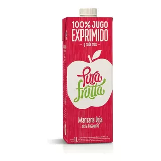 Jugo Manzana Roja Pura Frutta 1 Litro