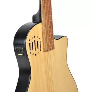 Guitarra Electro Criolla Clasica Tipo Godin Media Caja Ecu 