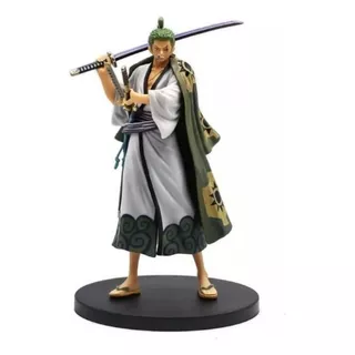 Boneco Roronoa Zoro Action Figure Anime One Piece Grandline