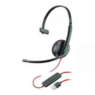 Headset Mono Usb Blackwire C3210 Usb-a Single Plantronics