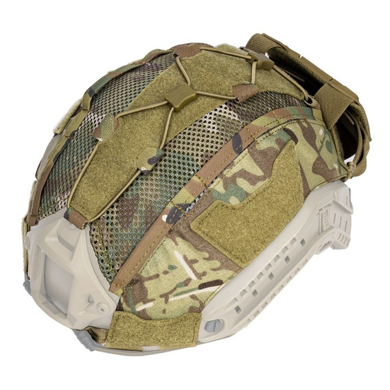 Funda De Casco Táctico Militar Idogear Con Bolsa De Batería