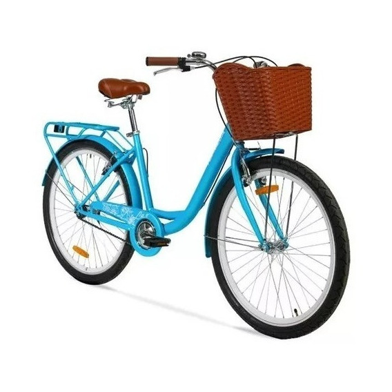 Bicicleta Paseo Mujer Urbana R26 1v Topmega Lux 