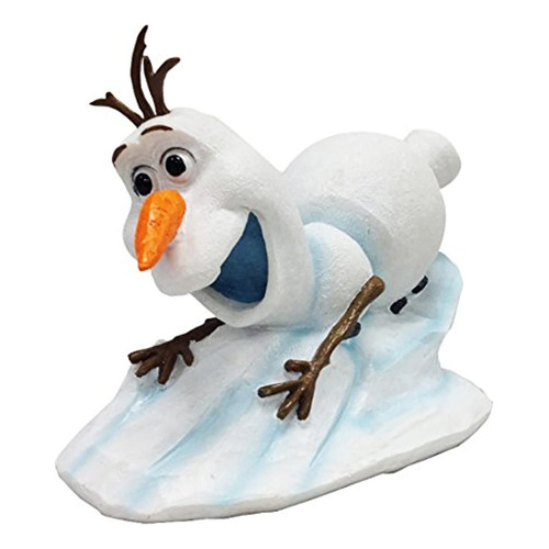 Penn Plax Frozen Mini Olaf Ornamento Del Acuario Deslizante