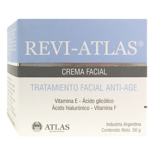 Revi Atlas Crema Facial Antiarrugas Antiedad Hidratante 50g