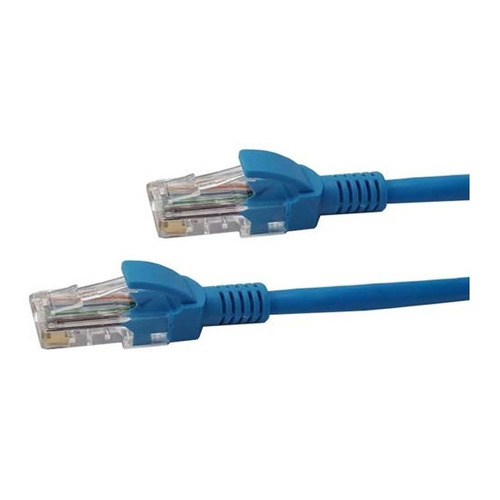 Cable Patch Utp Cat5e 1 Mts. Azul. Boleta/factura