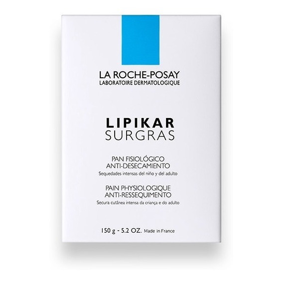 Barra Dermolimpiadora La Roche Posay Lipikar Surgras 150g