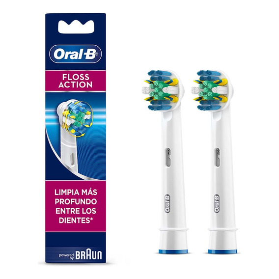 Repuesto para Cepillo Eléctrico Oral-B Floss 2 Unidades