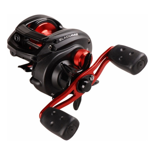 Reel rotativo Abu Garcia Black Max BMAX3 izquierdo color negro