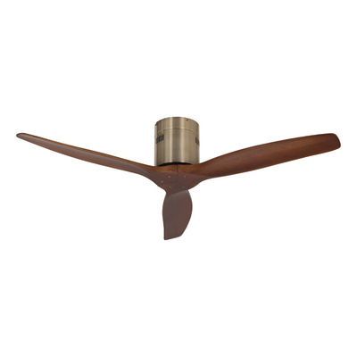 Ventilador 530a Madera/plail Moderno 34.036 M 50 Cobre Madera Oscura Madrera 3