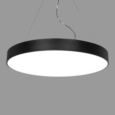 Colgante 84w Conda Negro Con Led Integrado Deco Moderno Lk