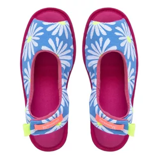 Pantuflas Floripondias Mujer Pomelo -  La Aldea