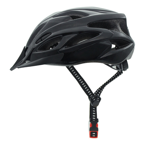 Casco De Seguridad De Ciclismo Ajustable Para Adulto Unisex Color Negro Talla L 56-61cm