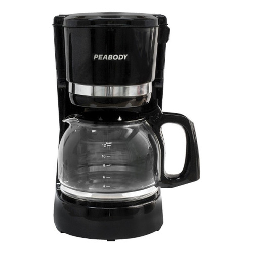 Cafetera Peabody PE-CT4205 semi automática negra de filtro 220V