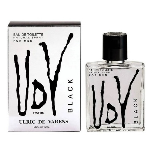 Perfume Ulric De Varens 100ml Black Volumen de la unidad 100 mL