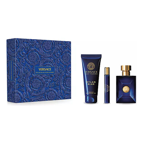 Versace Set Dylan Blue, Eau De Toilette 100 Ml Para Hombre