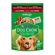 Alimento Húmedo Dog Chow Adulto Sobre Sabor Carne 100 Grs