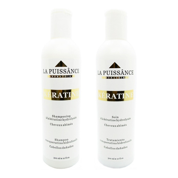 La Puissance Kit Keratina Shampoo + Acondicionador Antifrizz