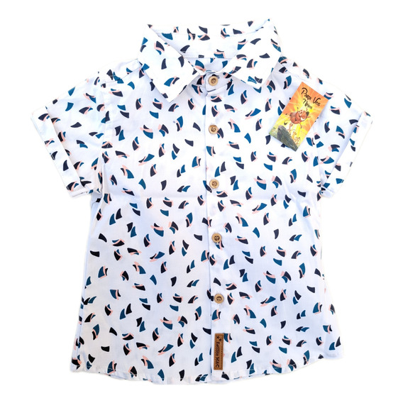 Camisa Bebe De Vestir Manga Corta