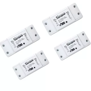 Sonoff On/off Wifi 10am Switch 4 Pack Envio Gratis