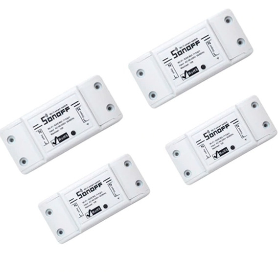 Sonoff On/off Wifi Switch 4 Pack Envio Gratis