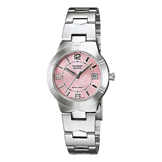 Reloj Para Mujer Casio Ltp_1241d_4a Plateado