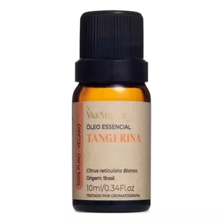 Oleo Essencial Puro 10ml Tangerina Via Aroma