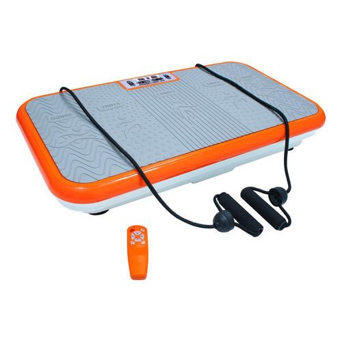 TvNovedades Power Fit Elite 120W plataforma vibratoria color naranja