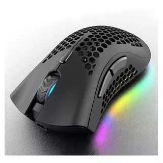 Mouse Gamer Rgb Sem Fio Recarregável