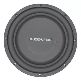 Subwoofer Plano 10 600w Rms 2+2 Ohm Audiolabs Monster Flat10 Color Negro